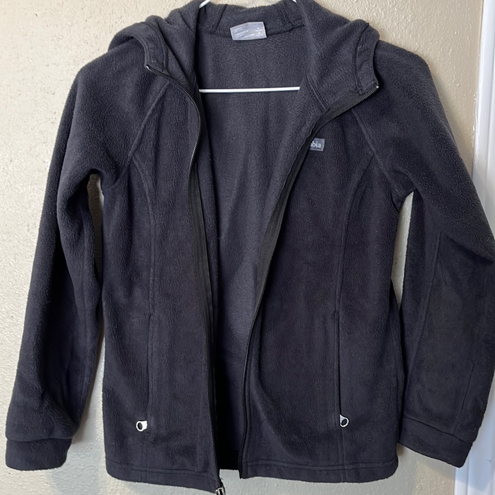 Black Girls Columbia Medium (10-12) jacket